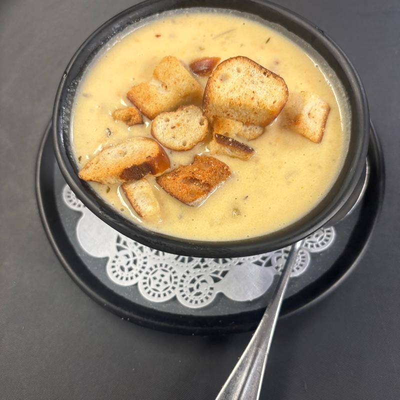 Beer Cheese & Brat Soup photo