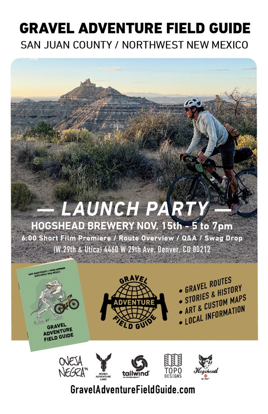 Gravel Adventure Field Guide Release Party event photo