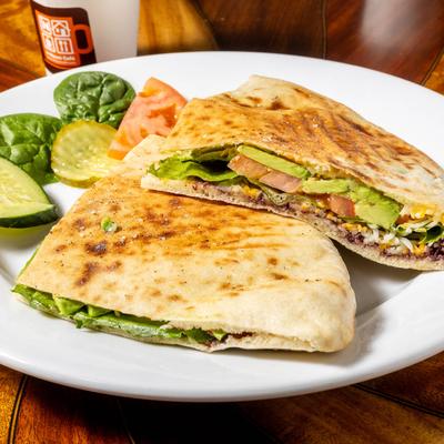 Avocado press sandwich.