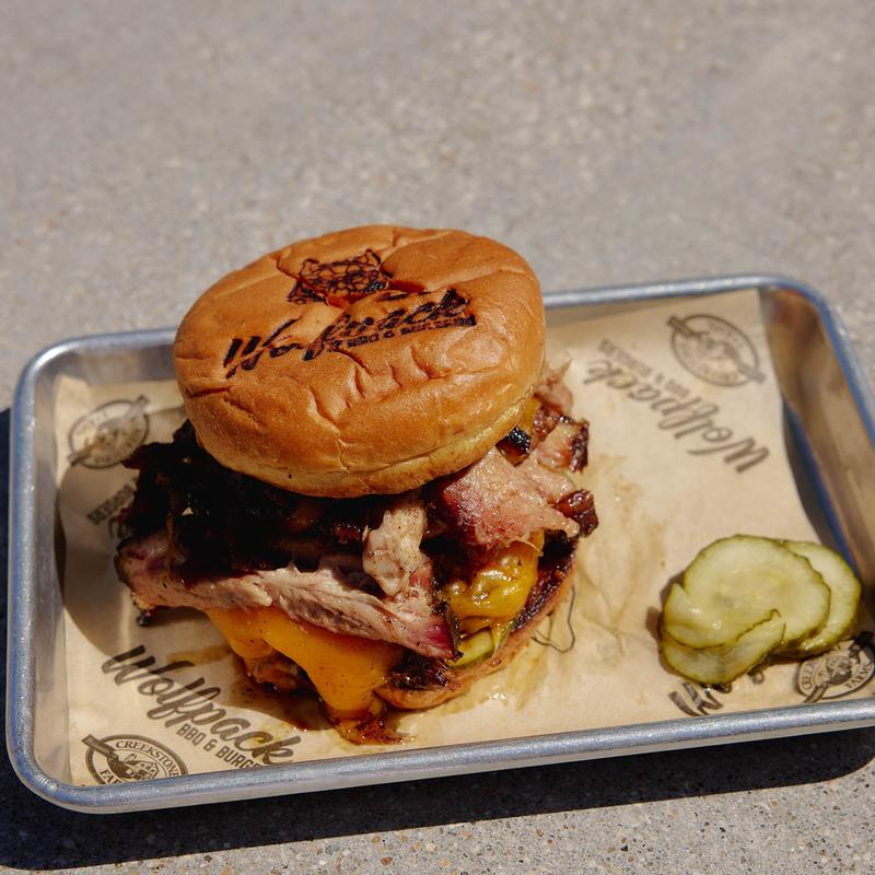 menu item 28 of 38, Big Bad Wolf Burger