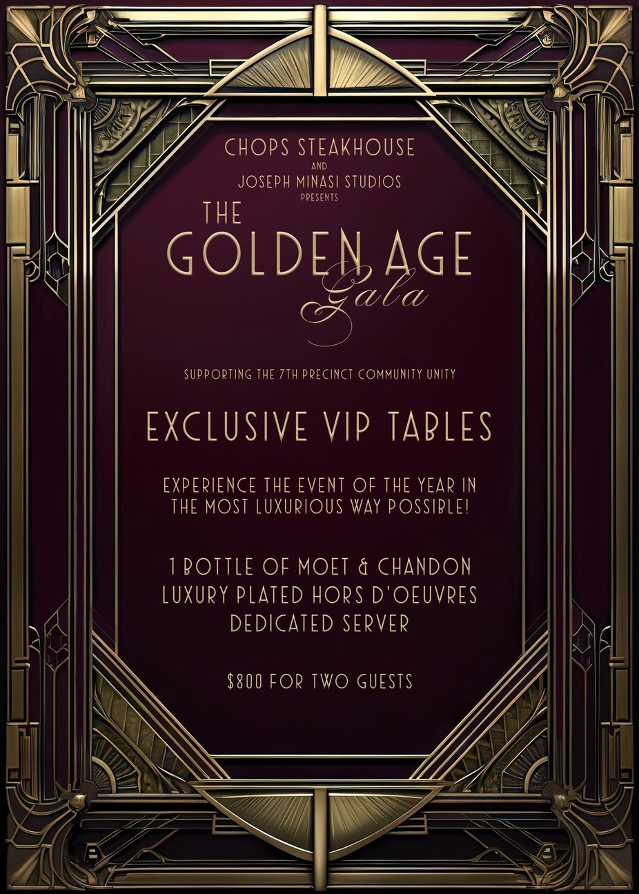 The Golden Age Gala - VIP Table event photo
