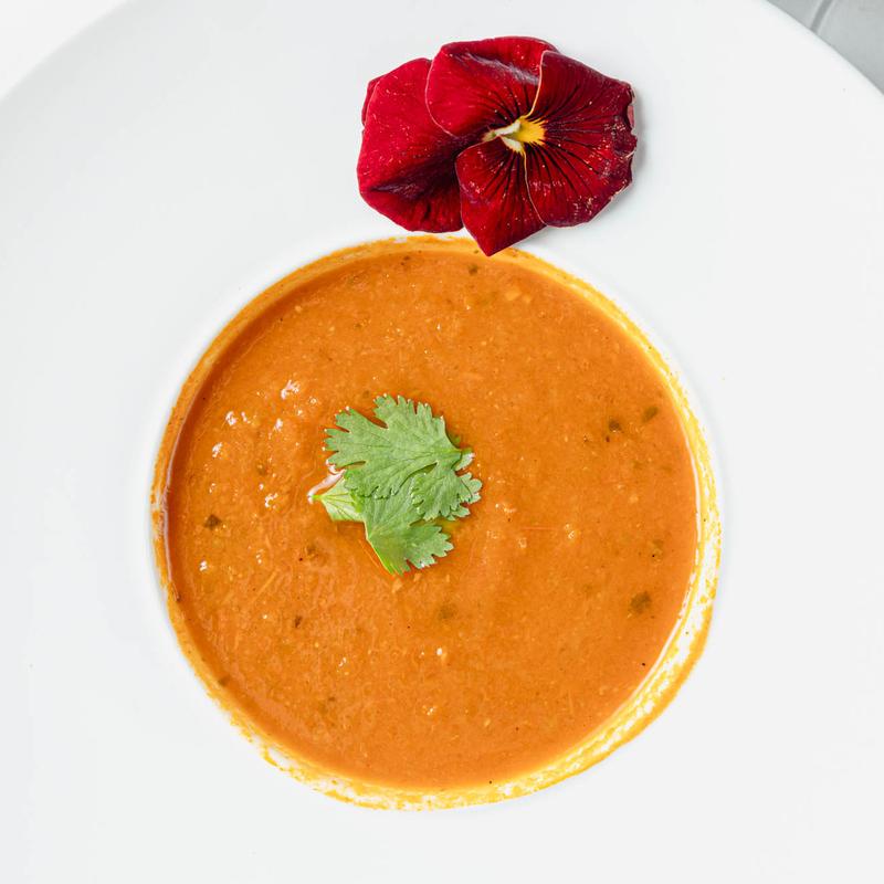 South African Tomato Basil Soup photo