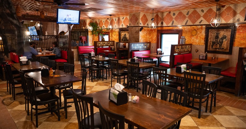 Interior, seating area