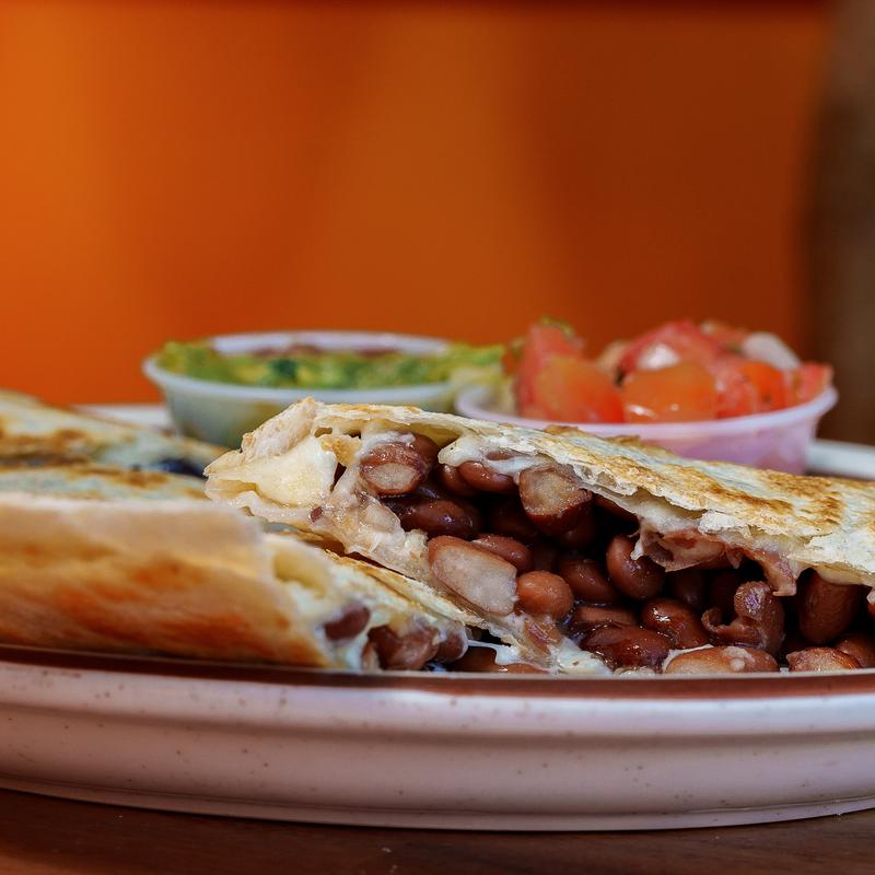 Black, Pinto Bean, or Cheese Quesadilla photo