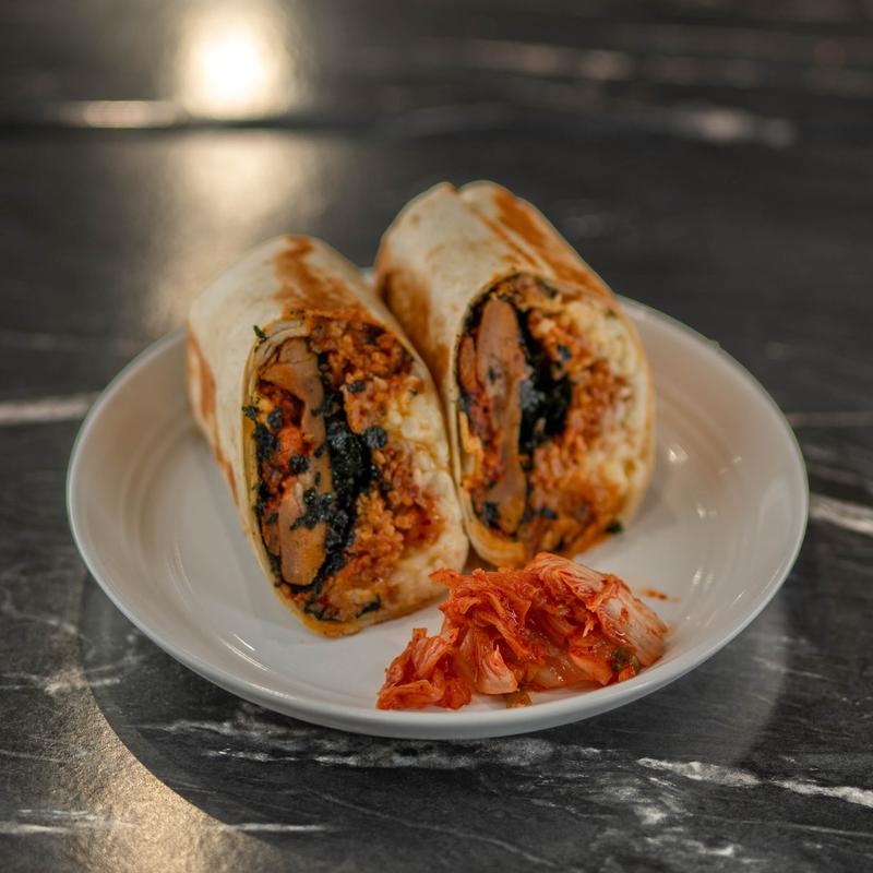 menu item 9 of 11, Kimchi Burrito