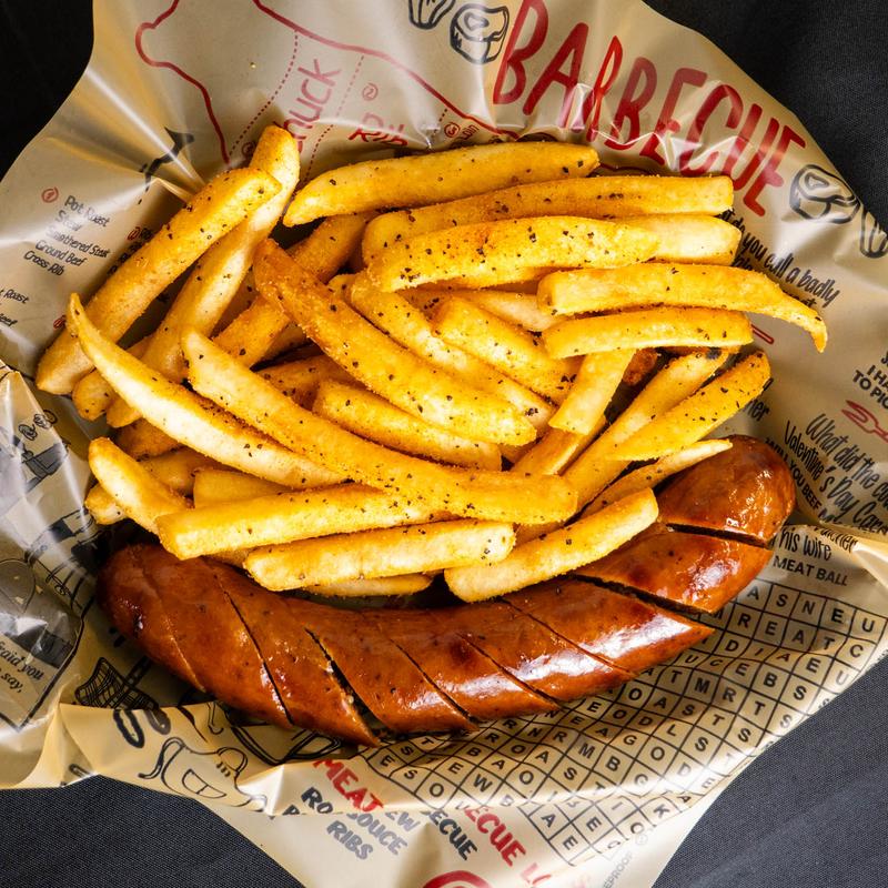 menu item 12 of 13, Hot Guts (Smoked Sausage)