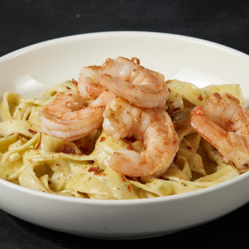 Pesto Carbonara Fettuccine photo