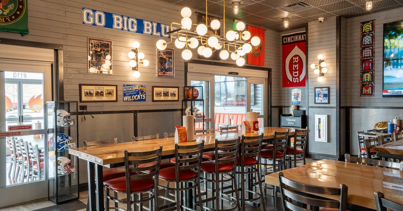 Restaurant dining area