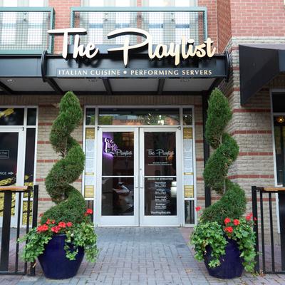 The Playlist front, fascia sign and entrance.