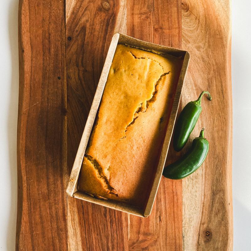 Jalapeño Cornbread Loaf (GF, NF, SF) photo