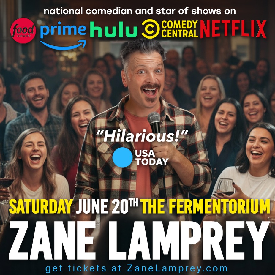 Zane Lamprey's HALF FULL COMEDY TOUR! event photo