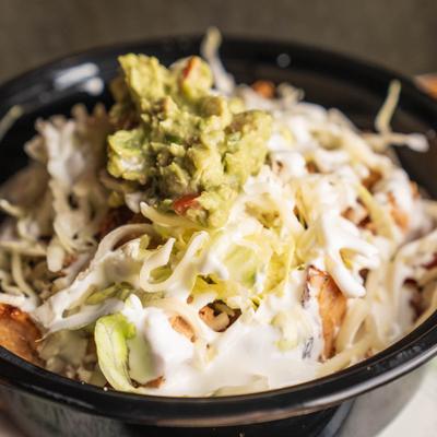 Mixed greens, grilled sweet corn, pico, queso, avocado, green chilies, black beans, and layered tostado.