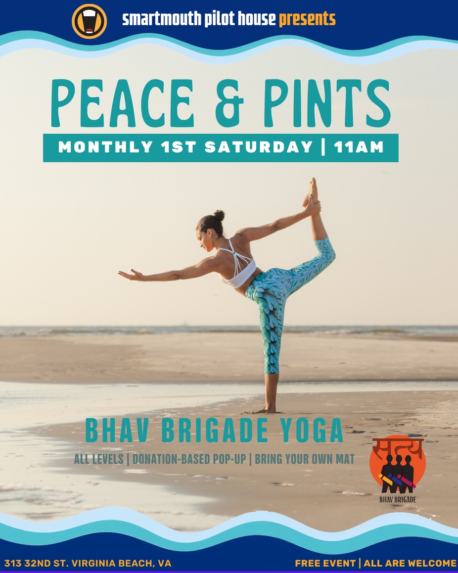Peace & Pints Yoga event photo