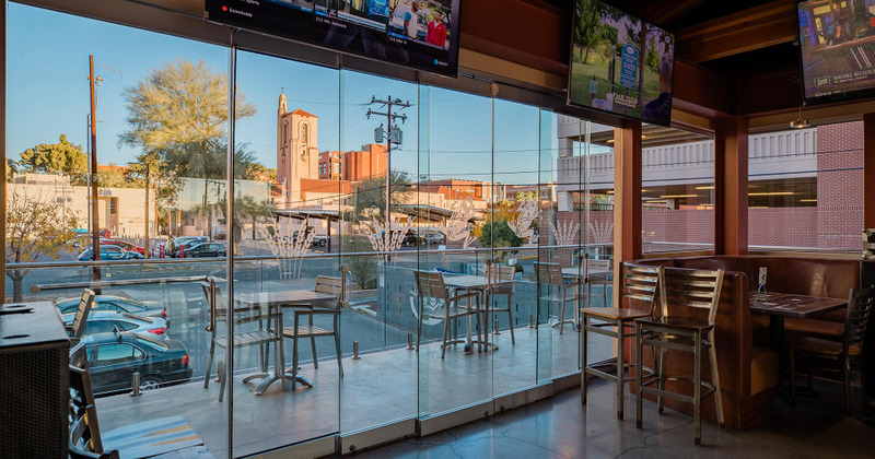 Interior, dining area