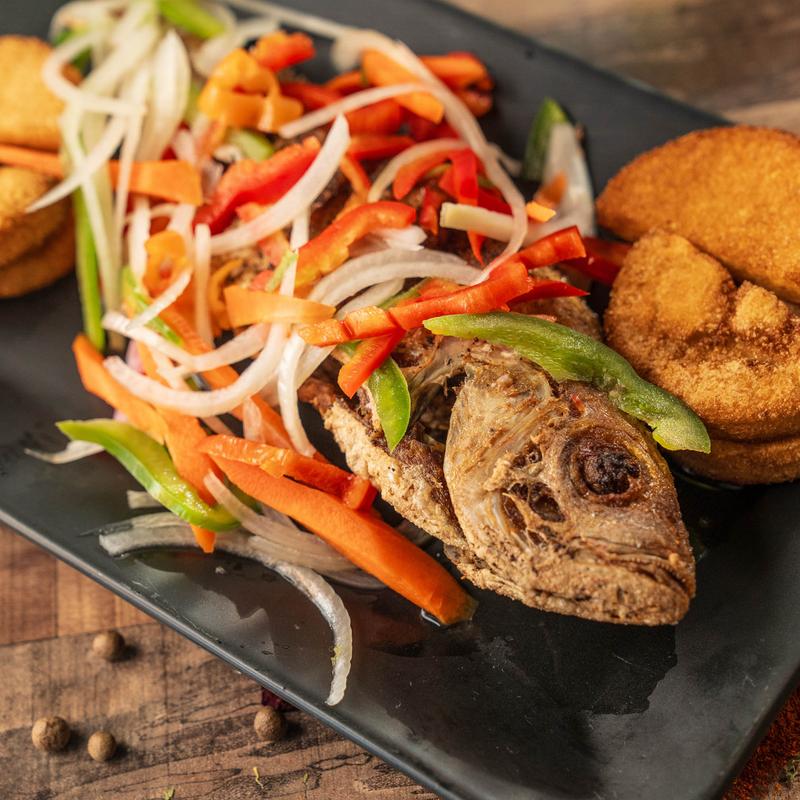 Whole Red Snapper Escovitch photo