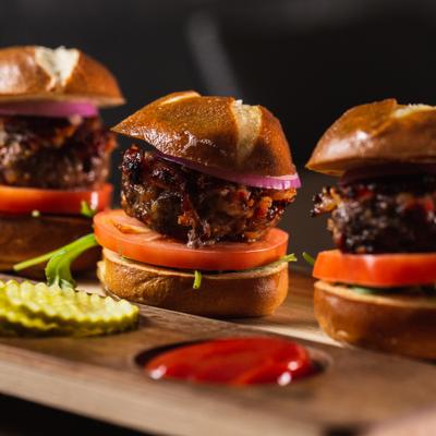 Hamburger sliders