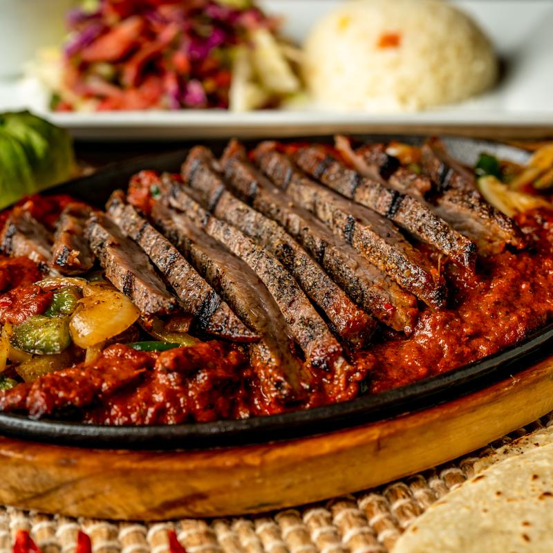 menu item 45 of 54, Fajitas Rancheras