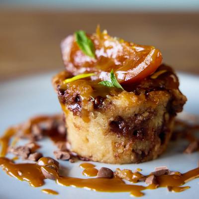 Bread pudding.