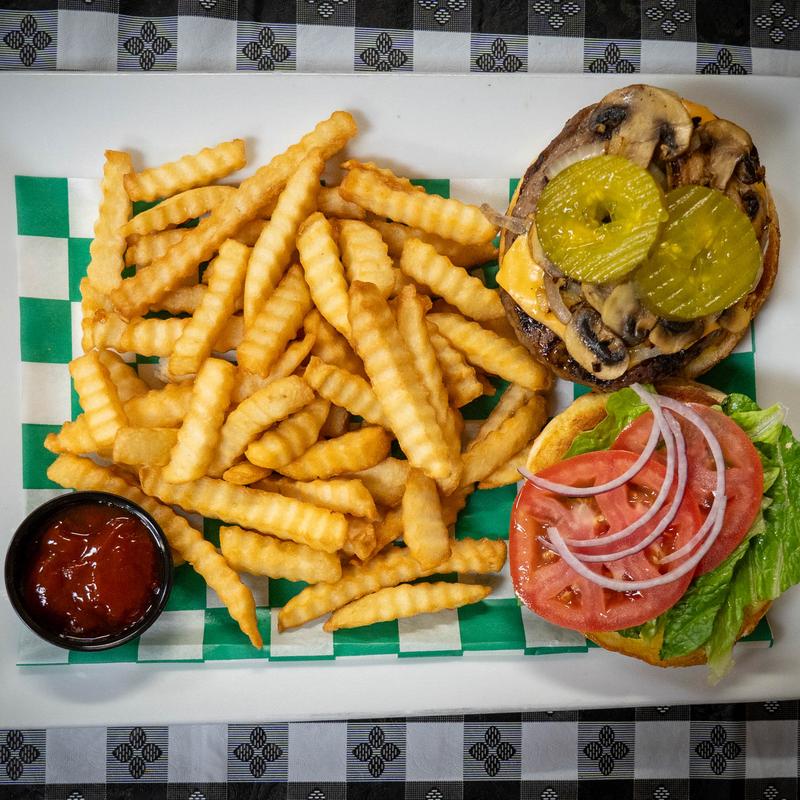 menu item 5 of 9, Double Cheeseburger