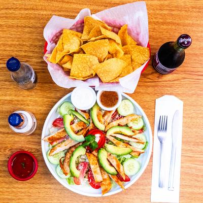 Grilled Chicken Salad.