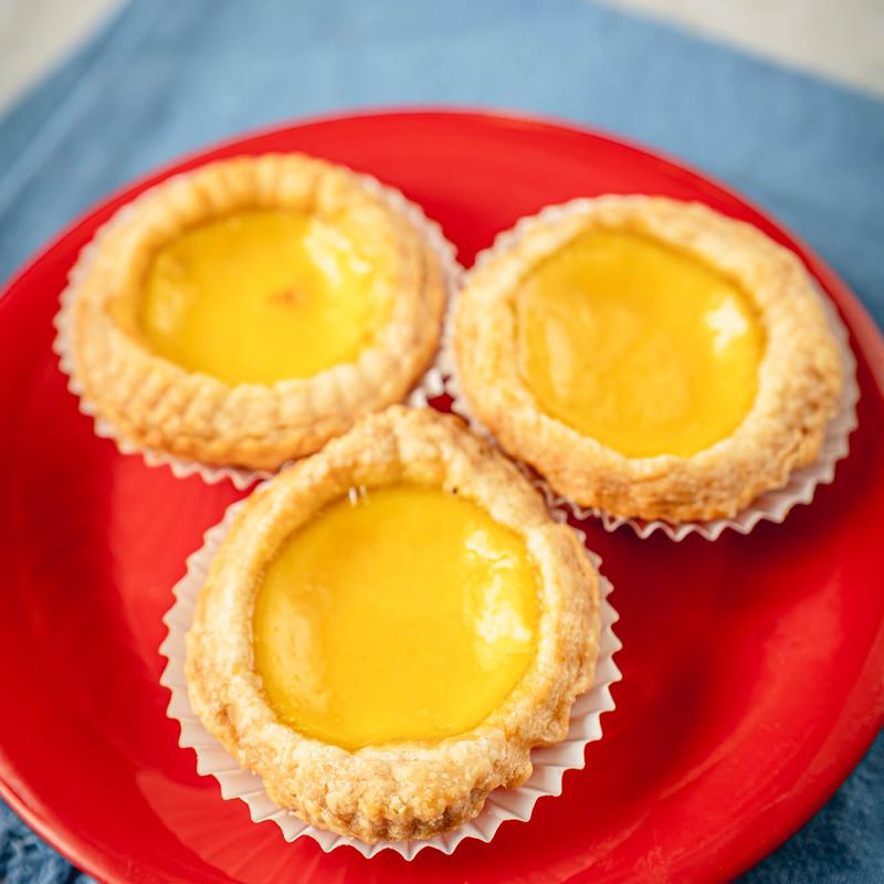 B3. Baked Egg Custard Tarts photo