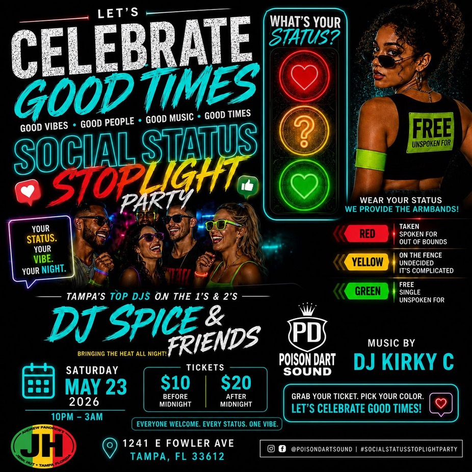 Celebrate Good Times: Social Status Stoplight Party event photo