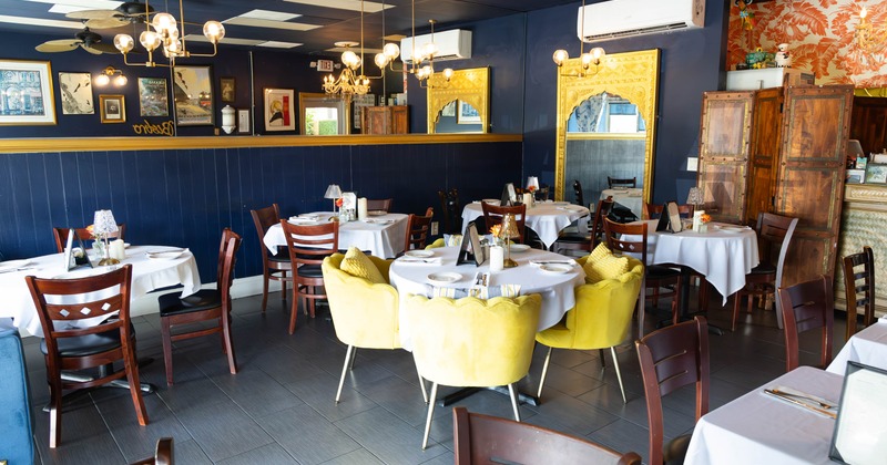 Interior, dining area