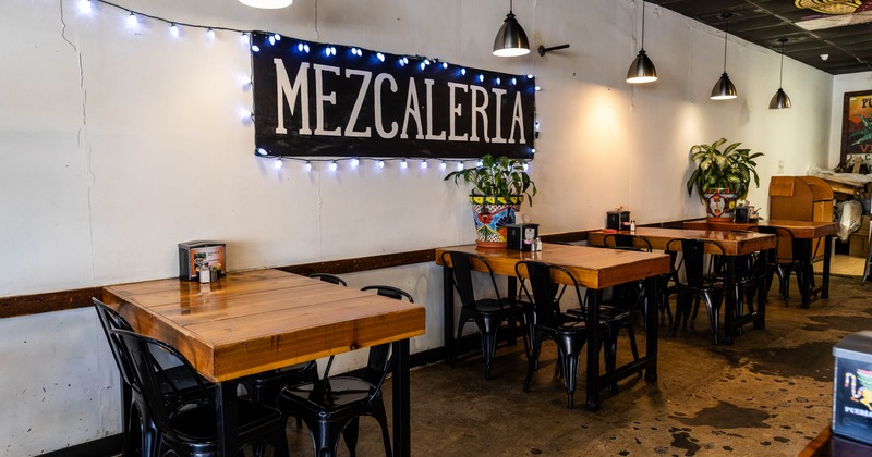 Interior seating area