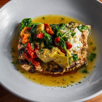 Rosamaria fish filet dish.