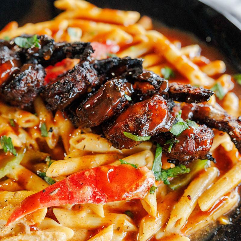 menu item 1 of 5, Shrimp Rasta Pasta