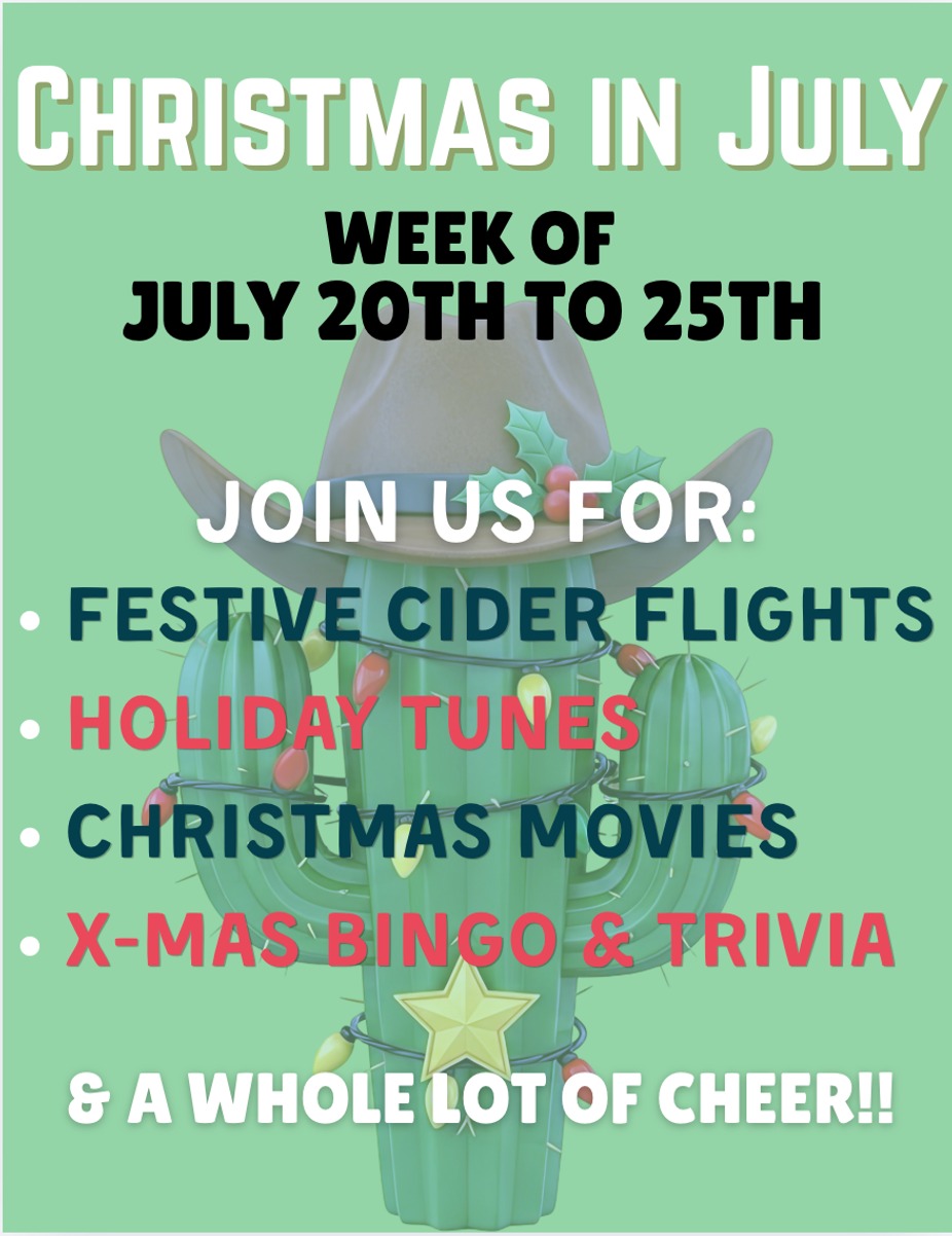 Christmas in July - Both Locations! event photo 5