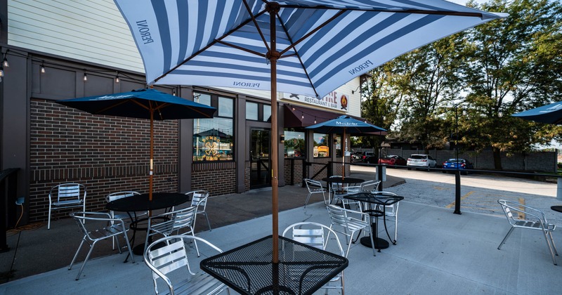 Outdoor seating area
