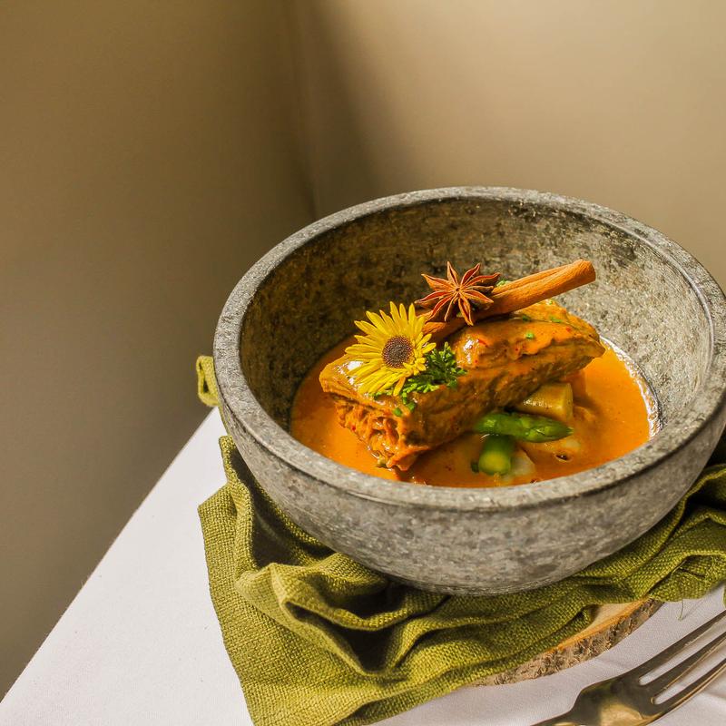 Braised Beef Short Ribs Massaman photo