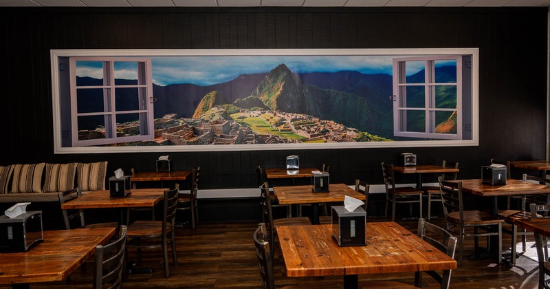 Interior, main dining area different angle