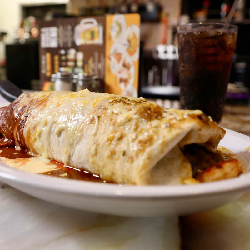 menu item 3 of 4, Burrito Texano