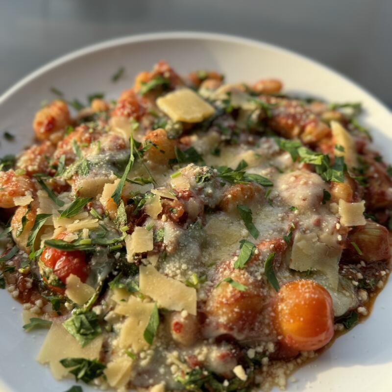 Tomato and Fontina Gnocchi photo