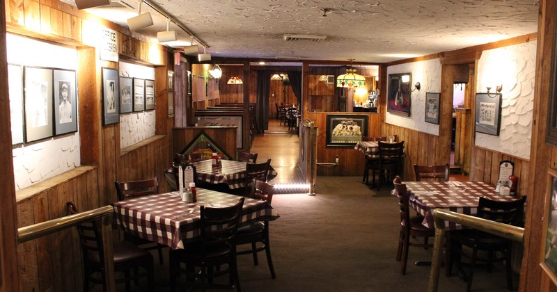 Interior, main seating area