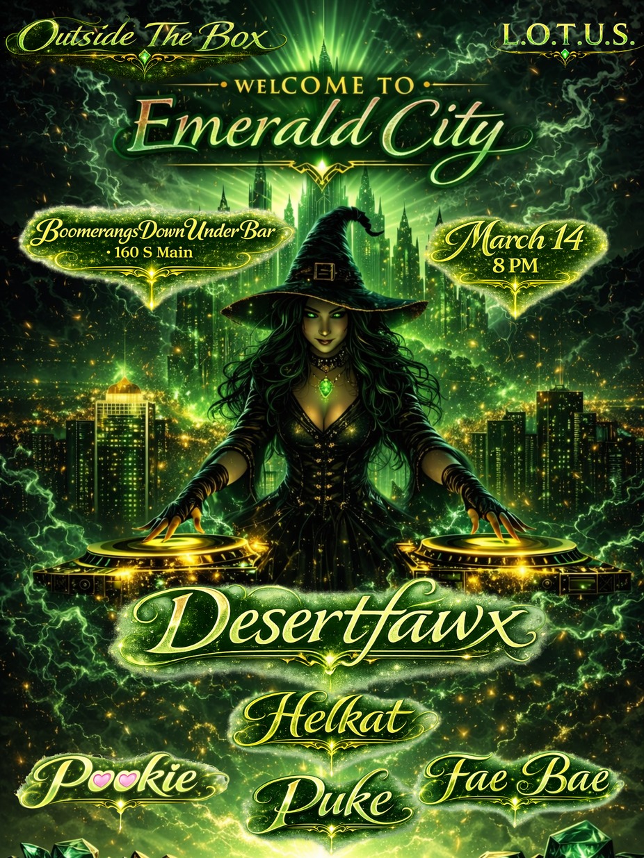 💚 L.O.T.U.S. – Ladies of the Underground: Emerald City 💚 event photo