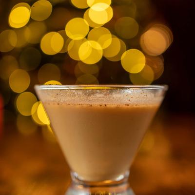 Side view of Espresso Martini