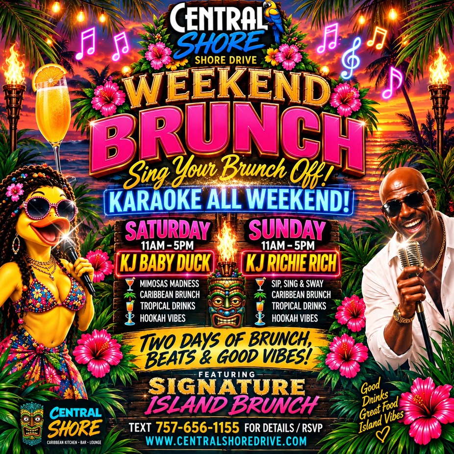 Weekend Brunch at Central Shore 🌴🥂🎤 event photo