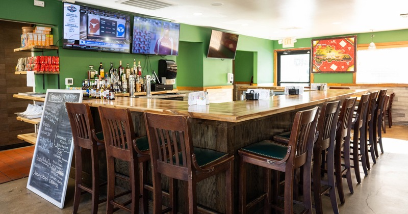 Interior, bar area