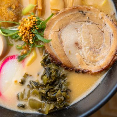 The house ramen bowl.