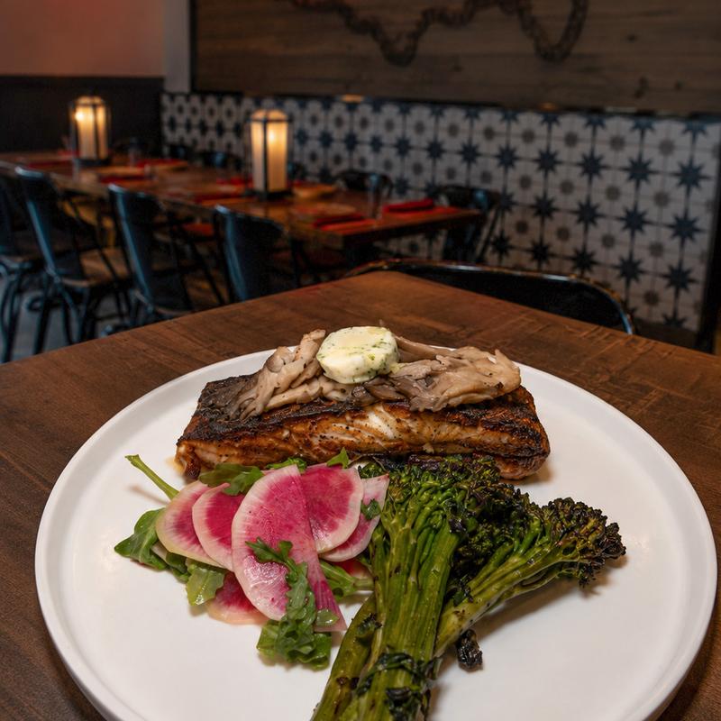 menu item 67 of 72, Pan-Seared Alaskan Halibut
