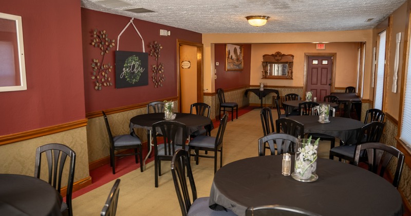 Interior, dining space