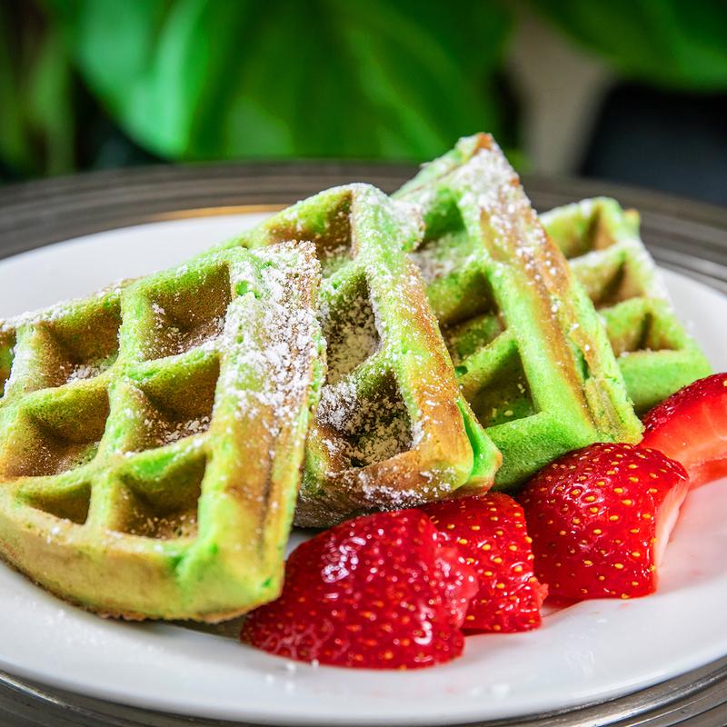 menu item 18 of 22, Pandan Waffle