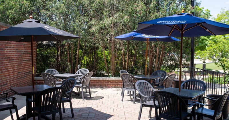 Beautiful patio area