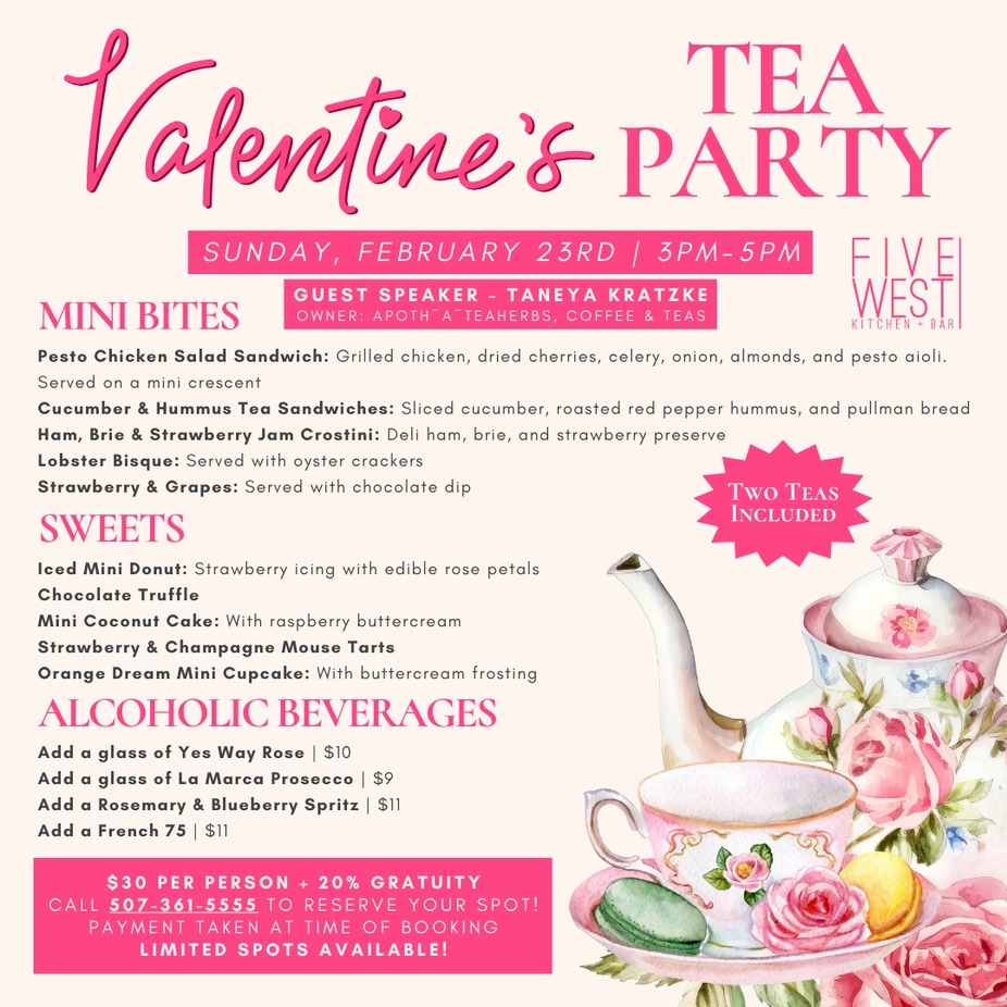 Valentine's Tea Party event photo