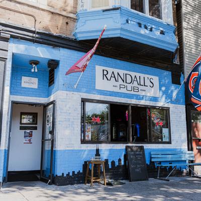 Exterior, view of the pub.