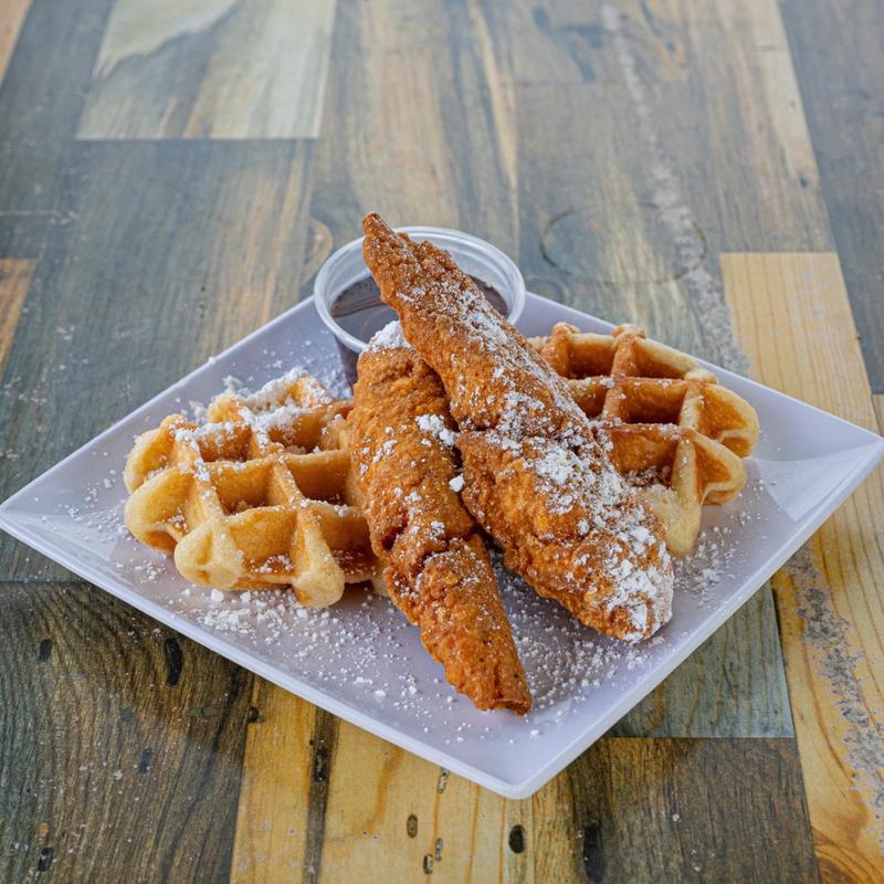 CHICKEN & WAFFLES photo