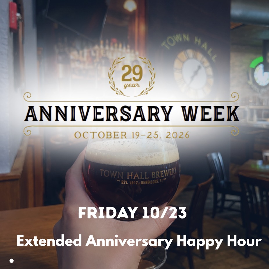 Extended Anniversary Happy Hour event photo